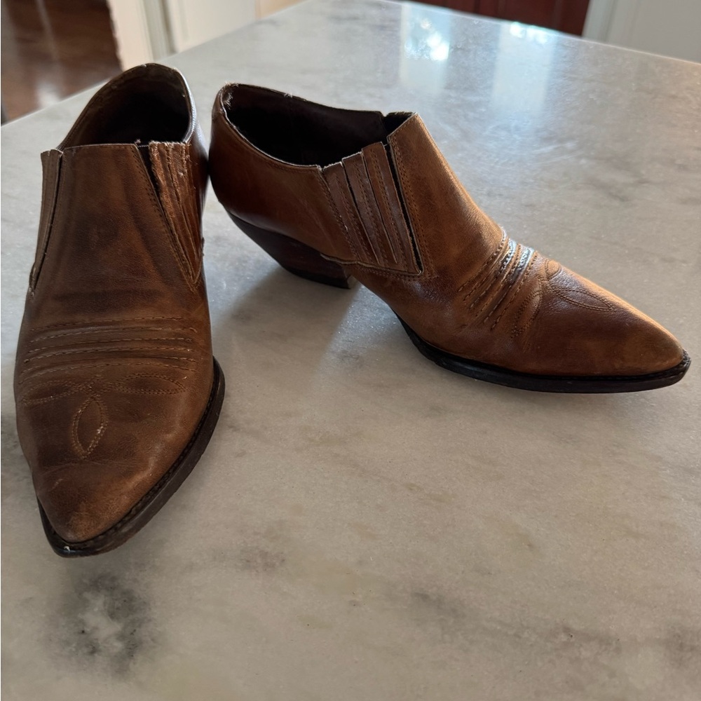 Guess by Marciano Brown Ankle Boots